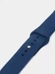 Темно-синий силиконовый ремешок для Samsung Galaxy Watch 3, 41 и 45 мм
