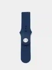 Темно-синий силиконовый ремешок для Samsung Galaxy Watch 3, 41 и 45 мм