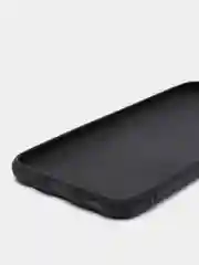 Хром чехол Samsung Galaxy A03s, Самсунг Галакси А03с силиконовый, черный, матовый