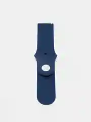 Темно-синий силиконовый ремешок для Samsung Galaxy Watch 3, 41 и 45 мм