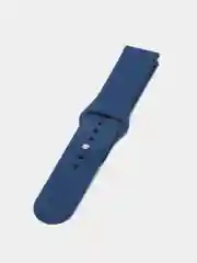 Темно-синий силиконовый ремешок для Samsung Galaxy Watch 3, 41 и 45 мм
