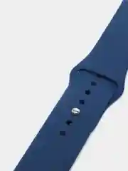 Темно-синий силиконовый ремешок для Samsung Galaxy Watch 3, 41 и 45 мм