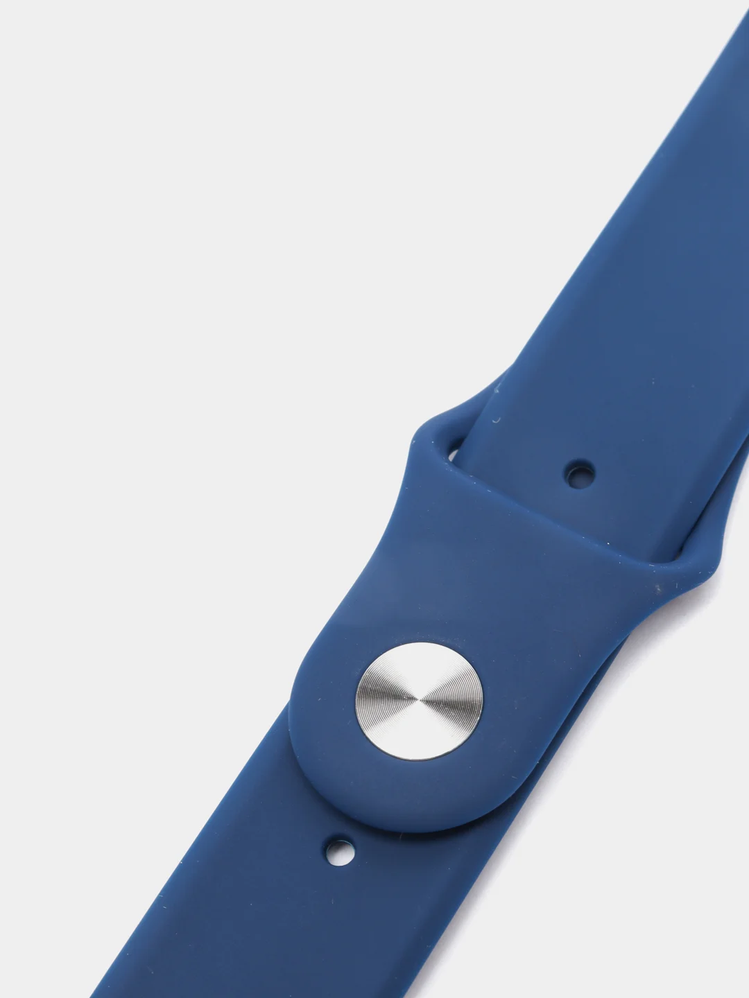 Темно-синий силиконовый ремешок для Samsung Galaxy Watch 3, 41 и 45 мм