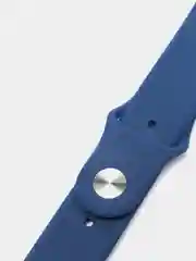 Темно-синий силиконовый ремешок для Samsung Galaxy Watch 3, 41 и 45 мм