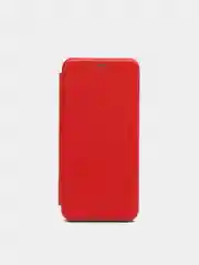 Красный чехол книжка Xiaomi Redmi 9A с функцией подставки