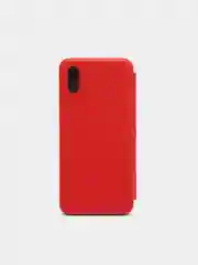 Красный чехол книжка Xiaomi Redmi 9A с функцией подставки