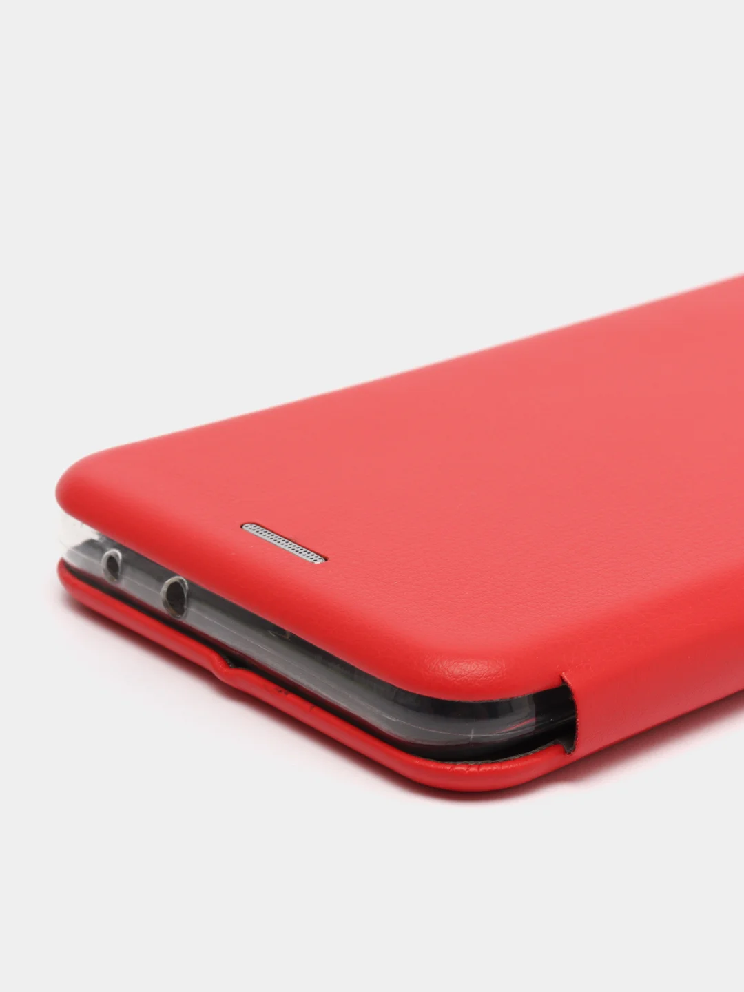 Красный чехол книжка для Xiaomi Redmi 9