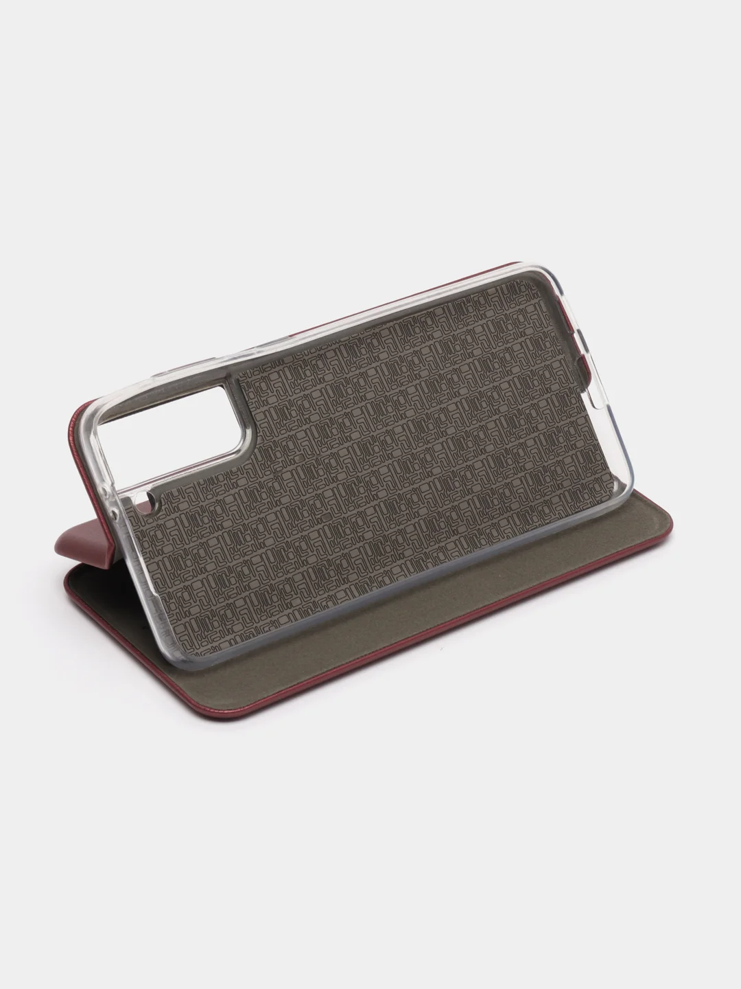 Багровый чехол книжка Samsung Galaxy S21