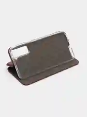 Багровый чехол книжка Samsung Galaxy S21