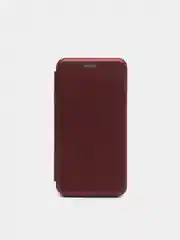 Багровый чехол книжка Samsung Galaxy S21