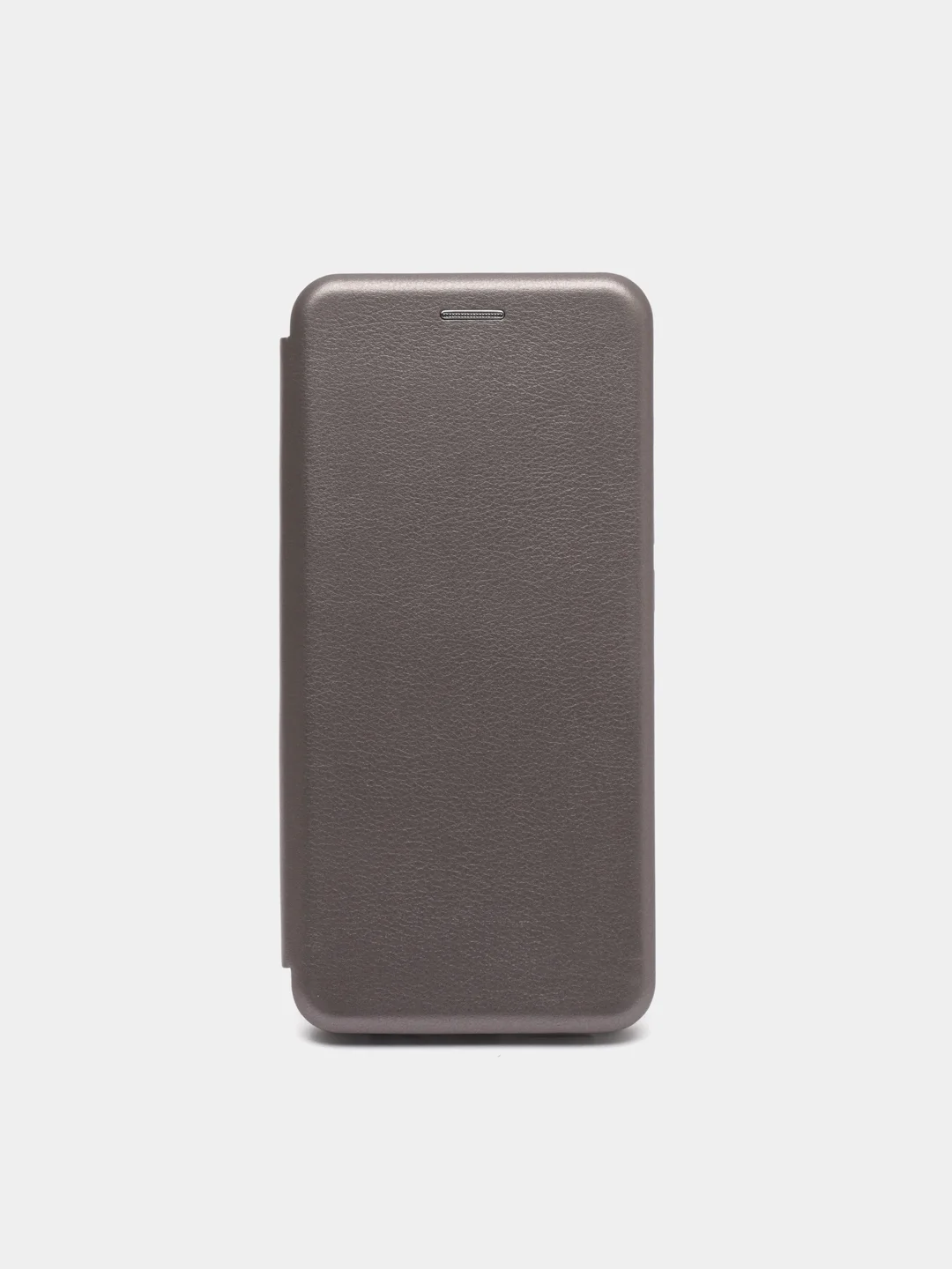 Серебряный чехол книжка для Xiaomi Redmi 9