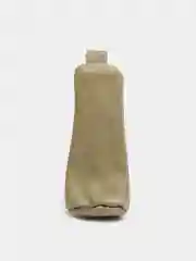 Оливковый ключница из натуральной кожи