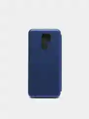 Синий чехол книжка для Xiaomi Redmi 9