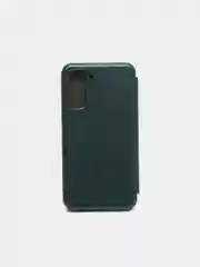 Зеленый чехол книжка Samsung Galaxy S21