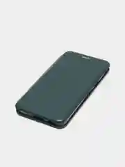 Зеленый чехол книжка Samsung Galaxy S21