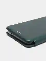 Зеленый чехол книжка Samsung Galaxy S21