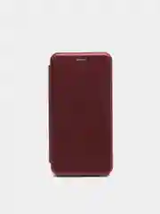 Багровый чехол книжка для Samsung Galaxy S21FE (S21 FE)