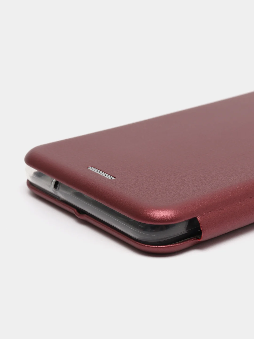 Багровый чехол книжка для Samsung Galaxy S21FE (S21 FE)