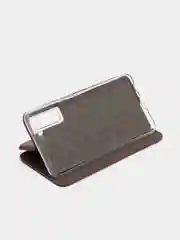 Багровый чехол книжка для Samsung Galaxy S21FE (S21 FE)