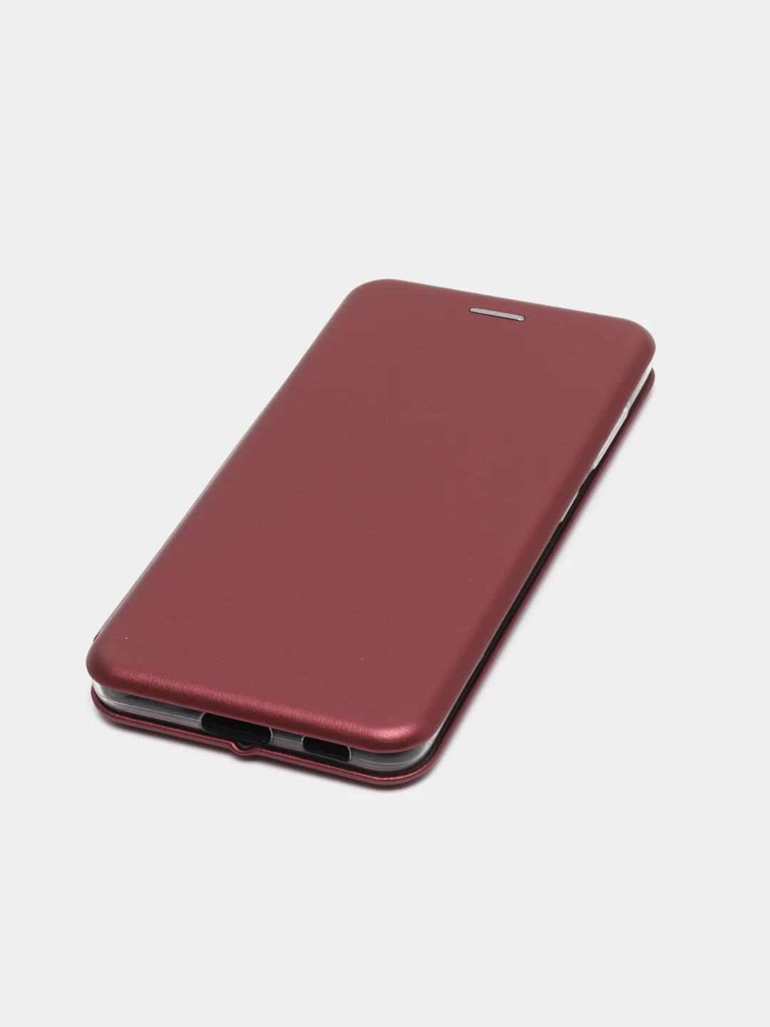 Багровый чехол книжка для Samsung Galaxy S21FE (S21 FE)