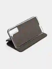 Черный чехол книжка для Samsung Galaxy S21FE (S21 FE)