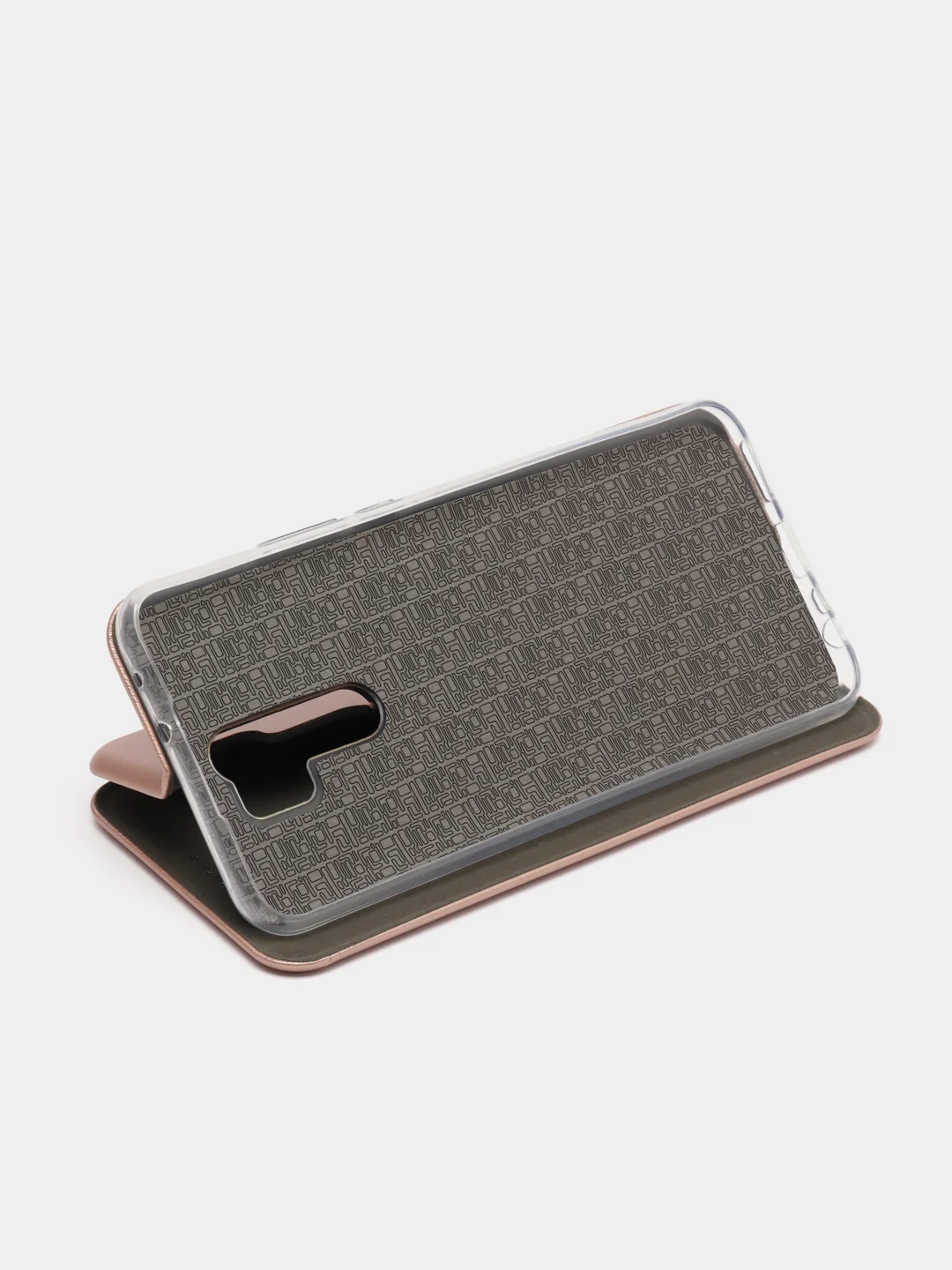 Розовый чехол книжка для Xiaomi Redmi 9