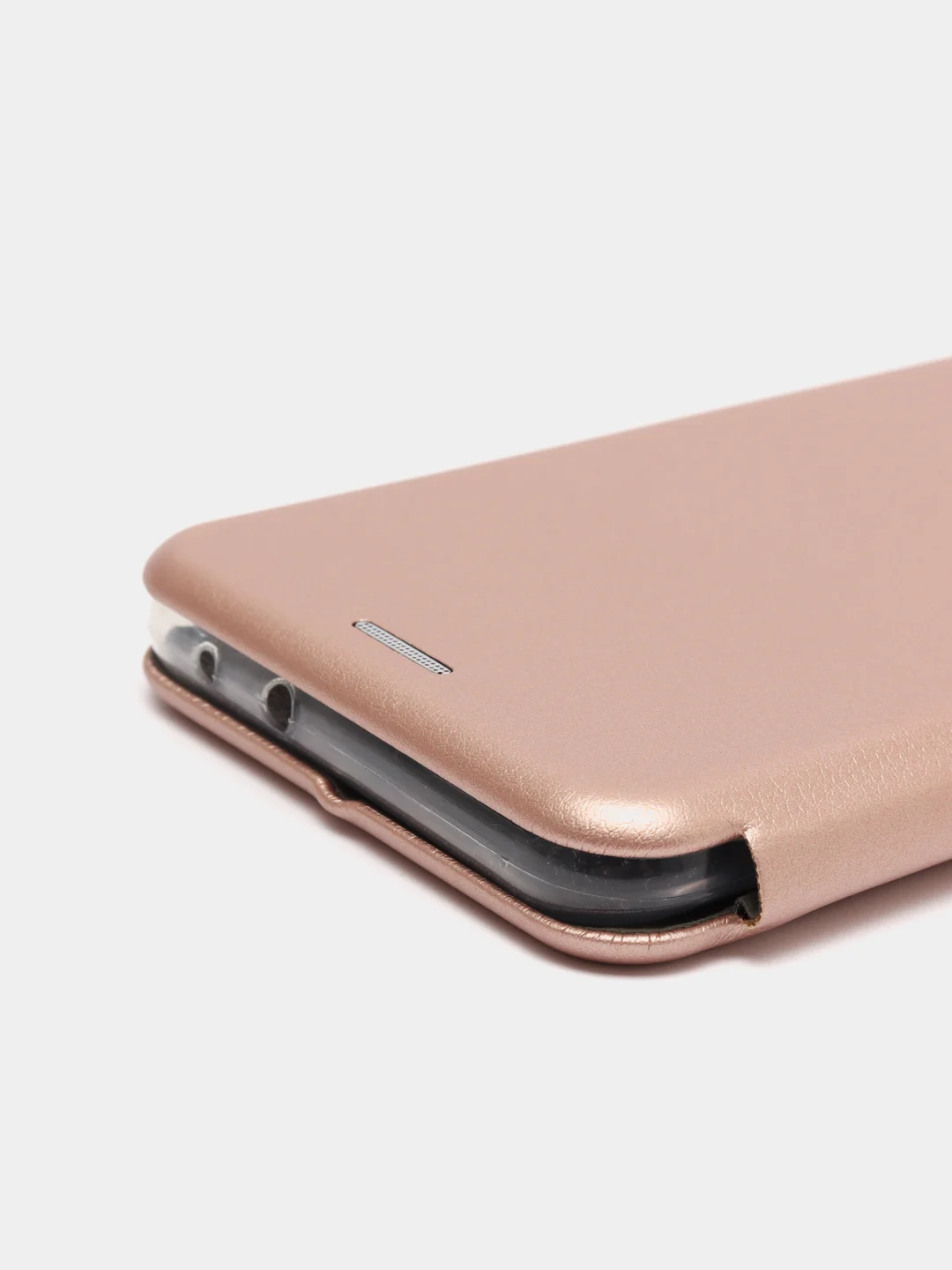 Розовый чехол книжка для Xiaomi Redmi 9