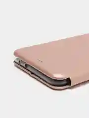 Розовый чехол книжка для Xiaomi Redmi 9