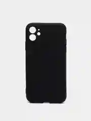 Черный чехол силиконовый для iPhone 11, 11 Pro, 11 Pro Max, Mobios