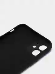 Черный чехол силиконовый для iPhone 11, 11 Pro, 11 Pro Max, Mobios