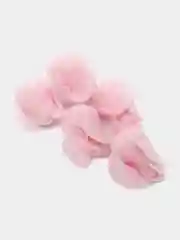 Розовый бутоны роз из фоамирана 2 см