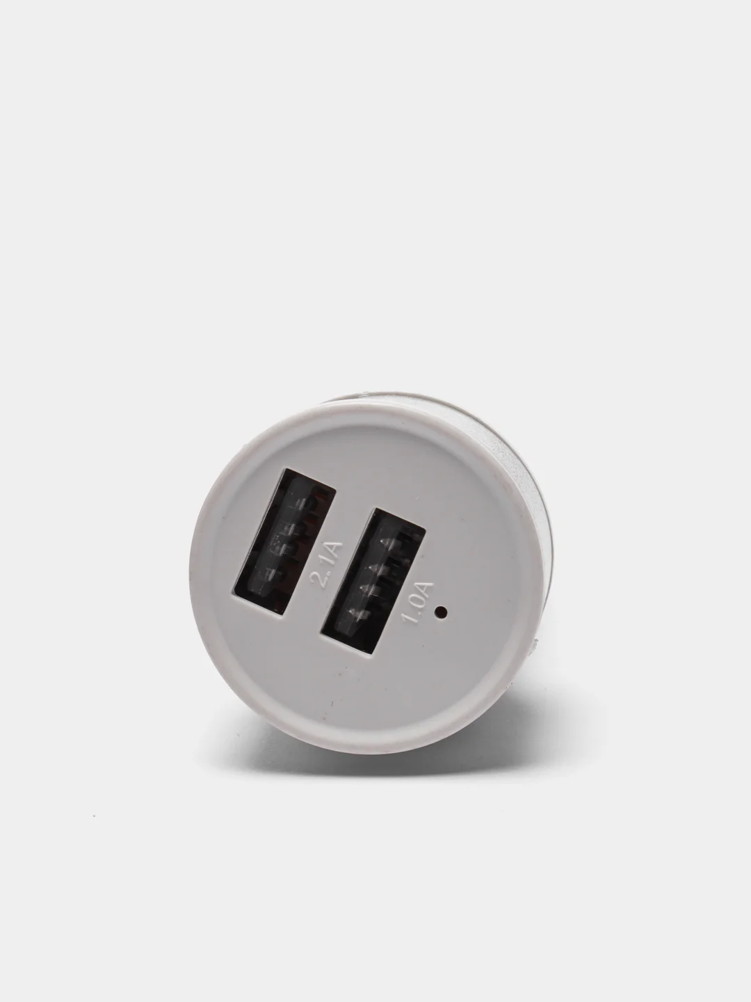 Серый автомобильное зарядное устройство, 2 USB, 2.1 А