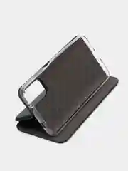 Багровый чехол-книжка для Xiaomi POCO M3 / Redmi 9T