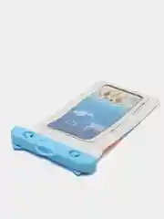 Оранжевый водонепроницаемый/герметичный чехол для телефона и документов (со шнурком) Серия: Animals