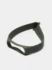 Хаки силиконовый ремешок Xiaomi Mi Band 3, Mi Band 4
