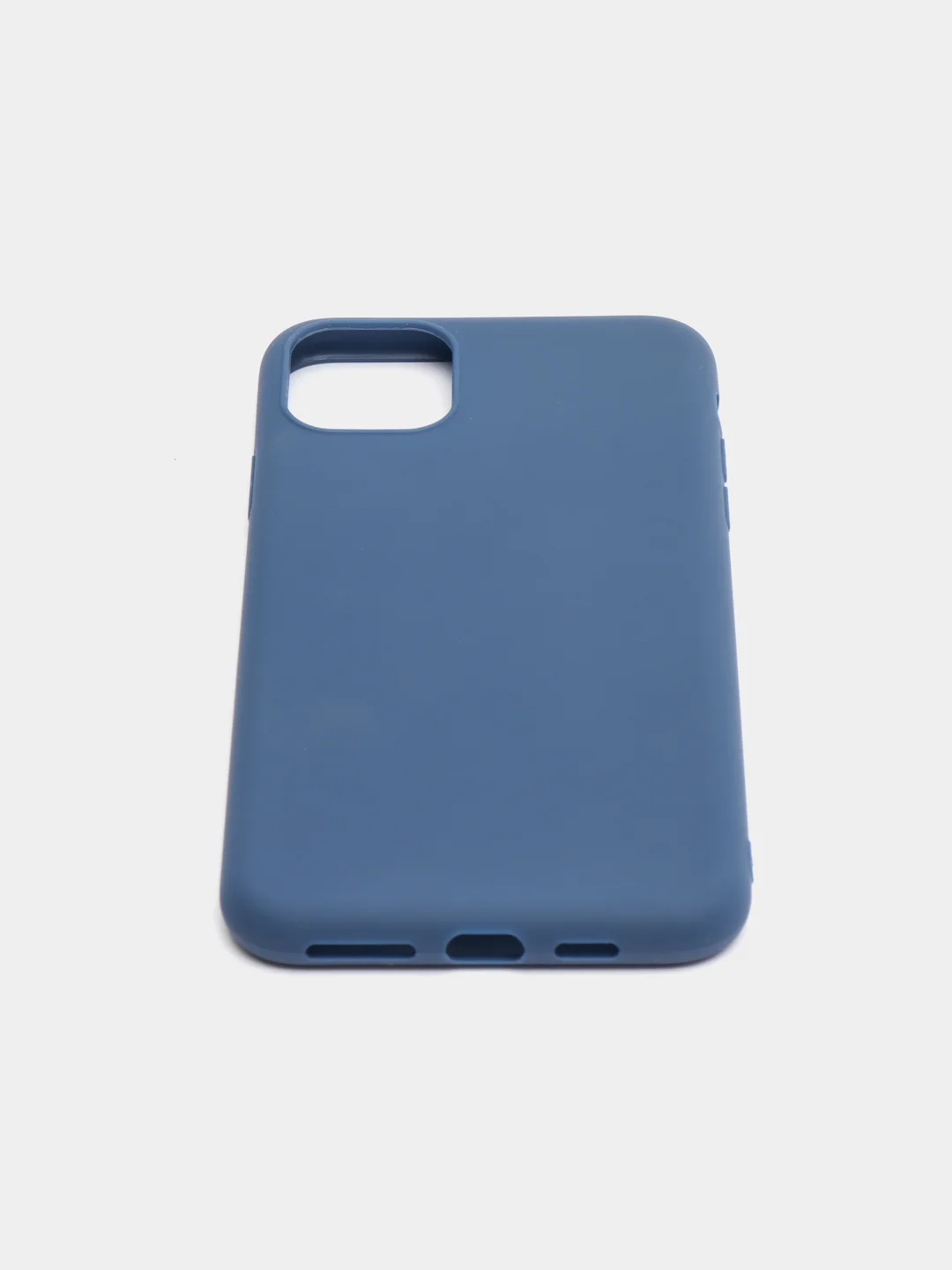 Синий чехол для iPhone 11 Pro Max, силиконовый, 14 цветов