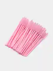 Розовый щеточки для ресниц