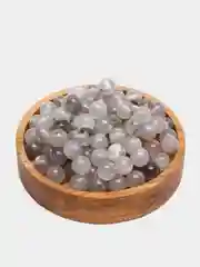 Серый бусины акриловые 6мм, 8 мм,    100шт