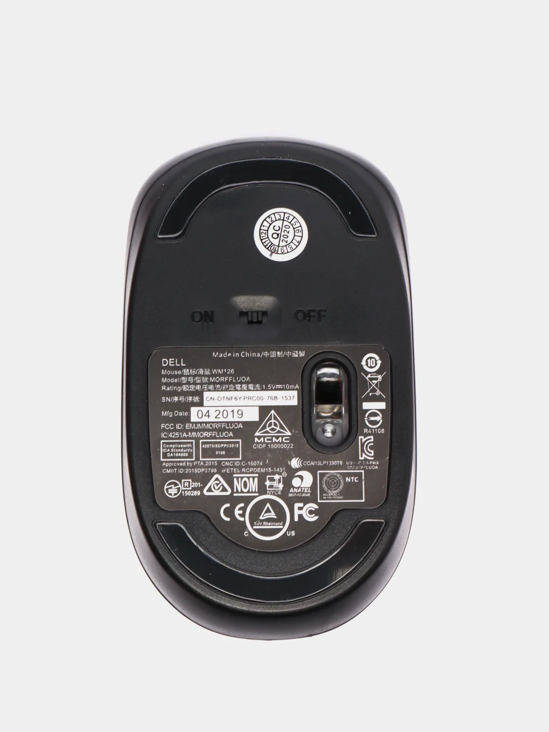 Оптическая беспроводная мышь DELL WM126