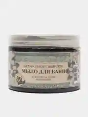 Мыло для бани "Черное мыло Агафьи", для волос и тела, 500 мл