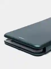 Зеленый чехол-книжка для Samsung Galaxy A02