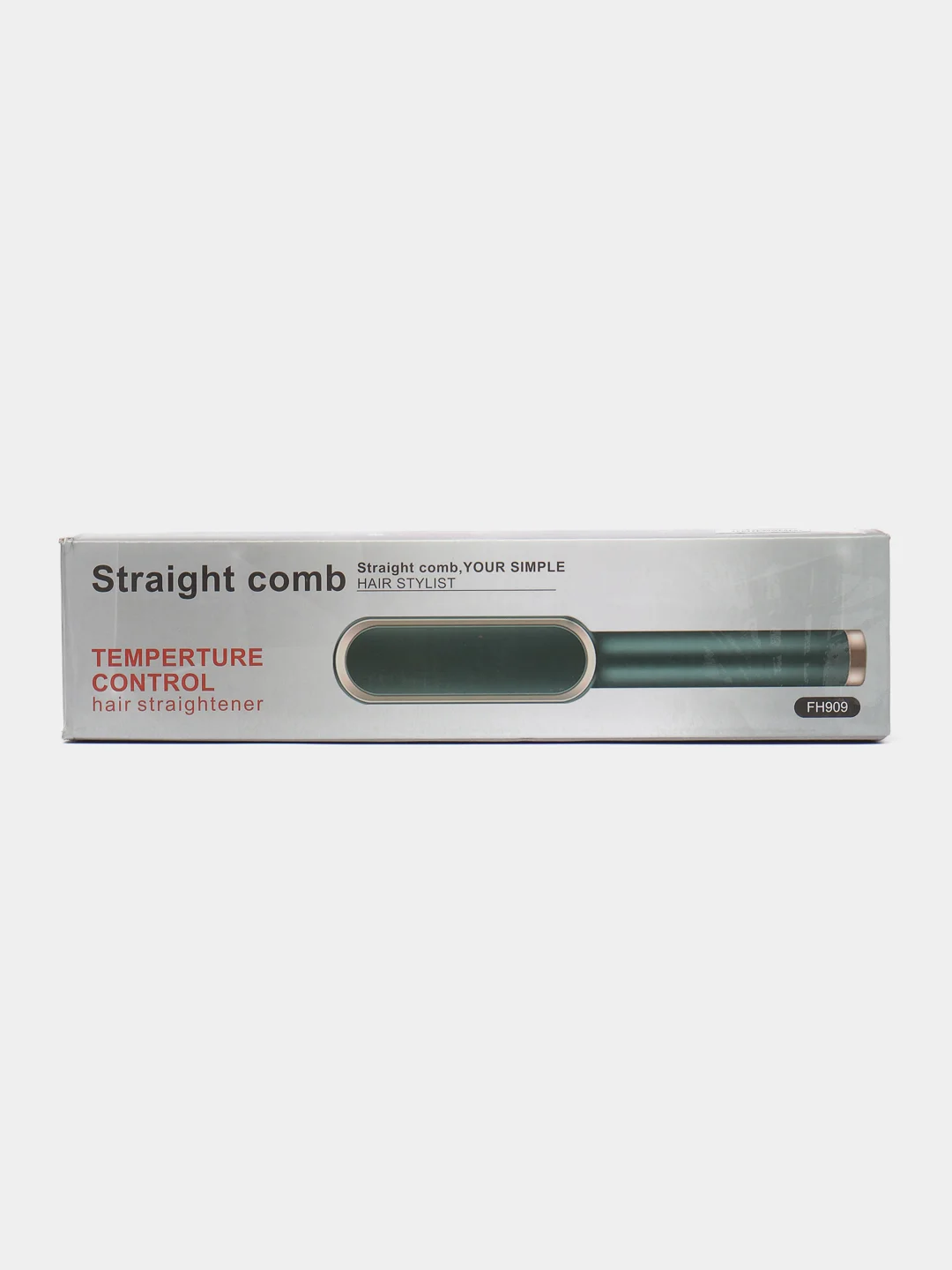 Зеленый выпрямитель для волос Straight comb FH909, 5 температурных режимов