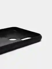 Зеленый силиконовый чехол накладка для Realme C15 с текстурой кожи (под кожу)