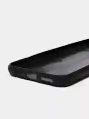 Зеленый силиконовый чехол накладка для Realme C15 с текстурой кожи (под кожу)