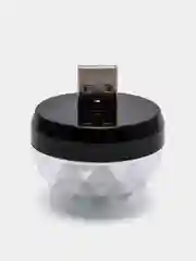 Черный мини светомузыка USB
