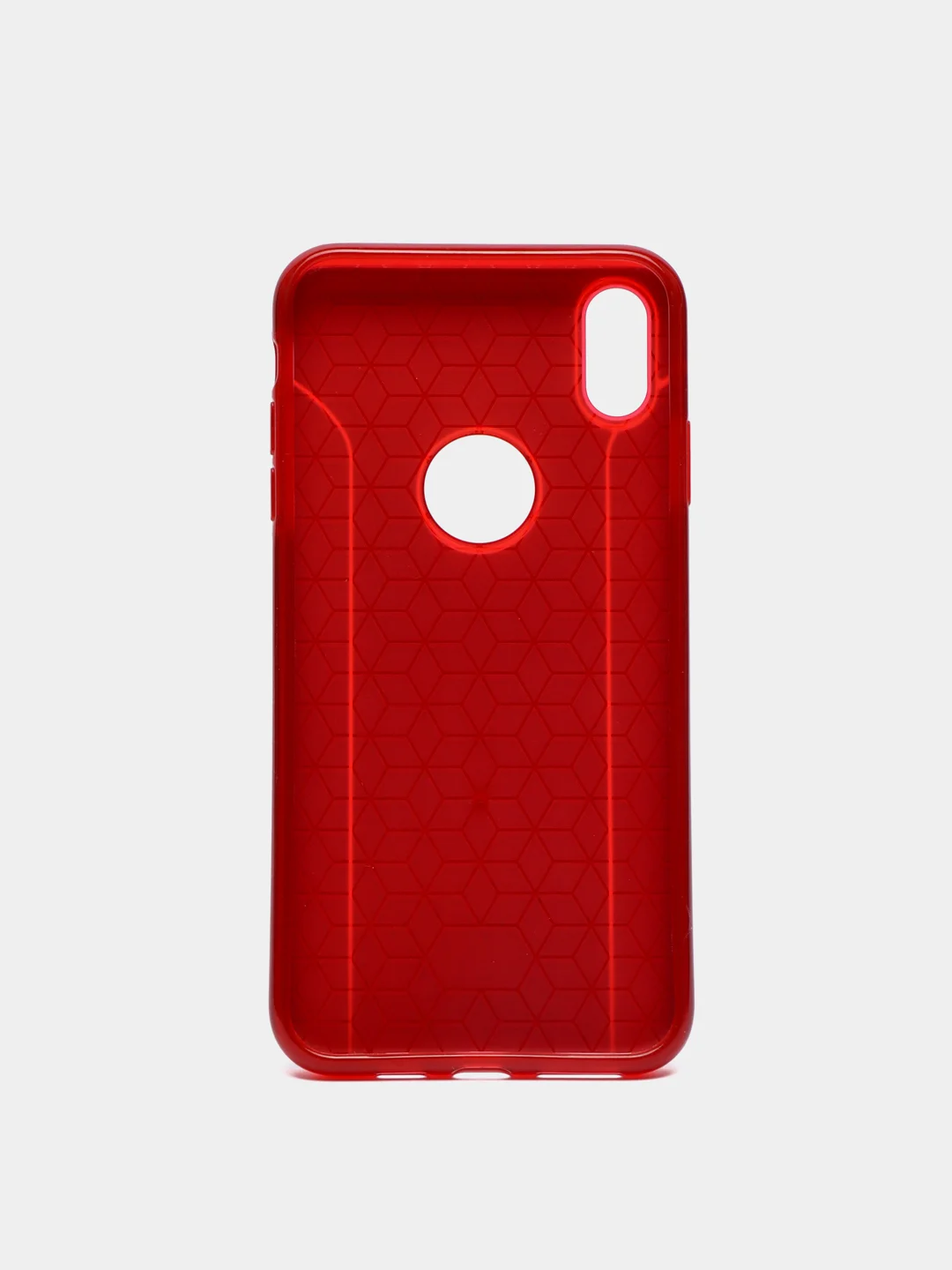 Красный чехол-накладка для iPhone Xs Max "Cherry II New Design"