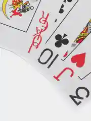 Красный пластиковые игральные карты Poker Club, 54 штуки