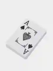 Красный пластиковые игральные карты Poker Club, 54 штуки