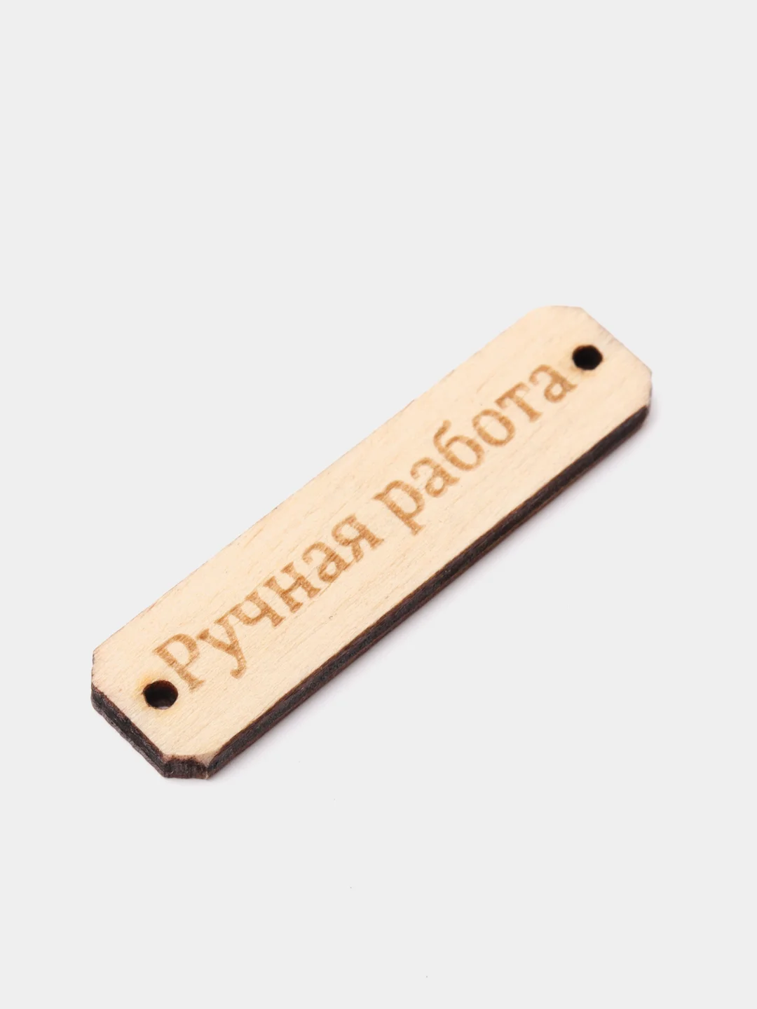 Бирки "Ручная работа", из дерева, 5, 15, 40 штук