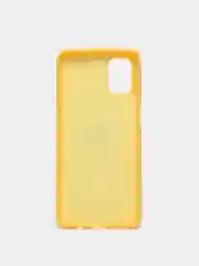 Желтый чехол для Samsung Galaxy M21, M30s, M31, M51, с кольцом-держателем